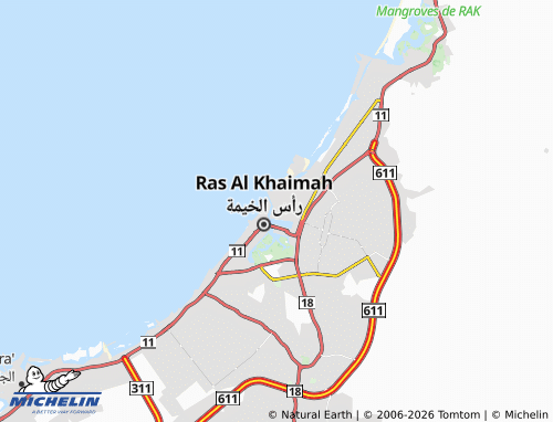 MICHELIN Al Maireed map - ViaMichelin