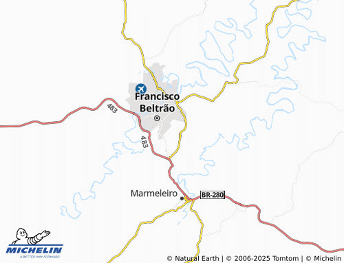 MICHELIN Industrial map - ViaMichelin