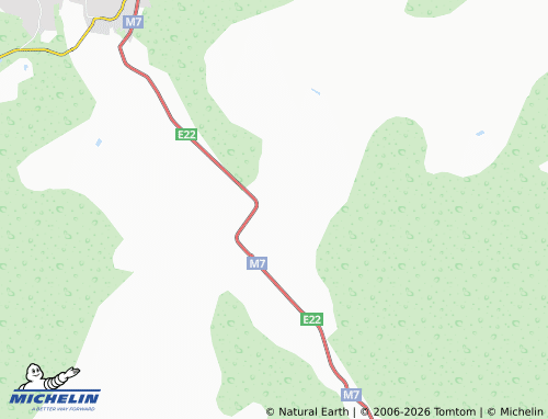 MICHELIN-Landkarte Lonki-Vortsy - ViaMichelin