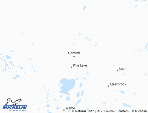 Kaart MICHELIN Gonvick - ViaMichelin