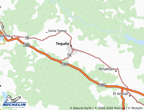 Mappa MICHELIN San José de las Flores - ViaMichelin