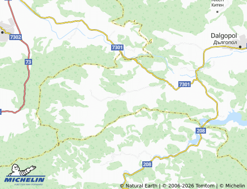 MICHELIN-Landkarte Lopushna - ViaMichelin