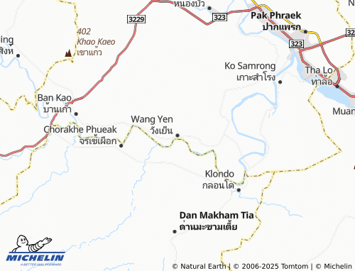 MICHELIN Wang Yen map - ViaMichelin