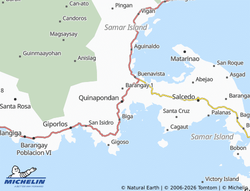 Mapa MICHELIN Barangay 2 - ViaMichelin