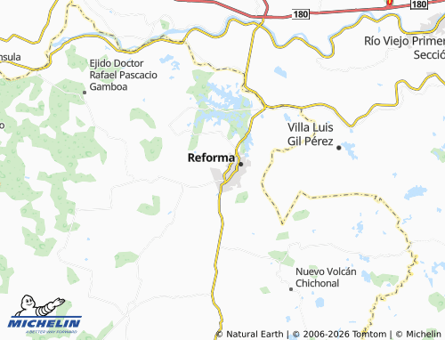Mappa MICHELIN Zona Industrial Pemex - ViaMichelin