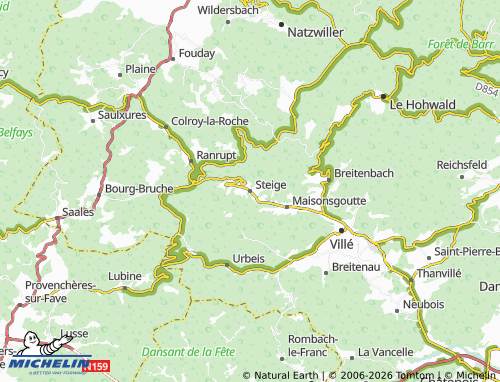 Mappa MICHELIN Steige - ViaMichelin