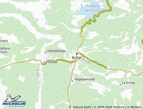 MICHELIN Barrio de las Ollas map - ViaMichelin