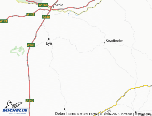Carte MICHELIN Redlingfield - ViaMichelin