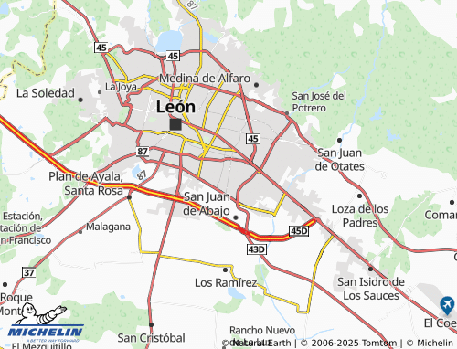 MICHELIN Colinas de Santa Julia map - ViaMichelin