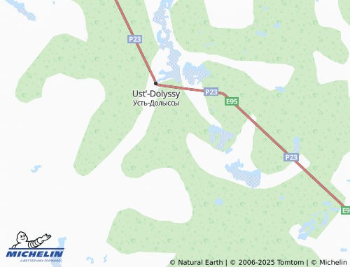 MICHELIN Ovsyanchino map - ViaMichelin