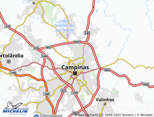 MICHELIN Jardim Nossa Senhora Auxiliadora map - ViaMichelin