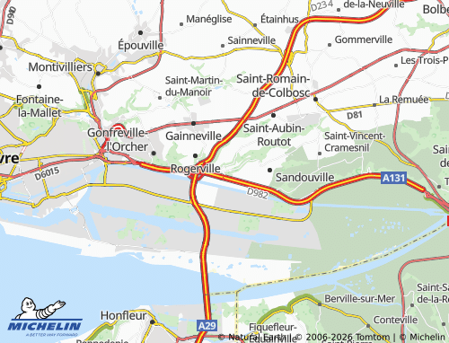 Mapa MICHELIN La Vallée - ViaMichelin