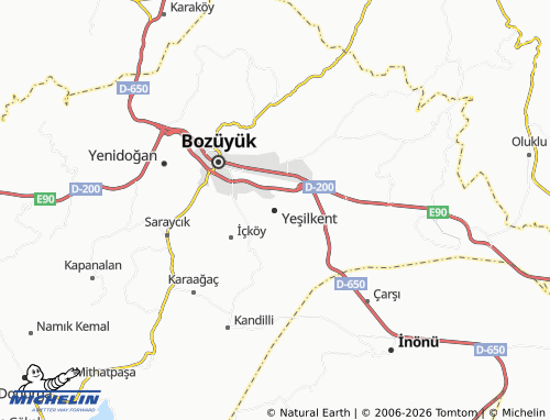 Mappa MICHELIN Yeşilkent - ViaMichelin