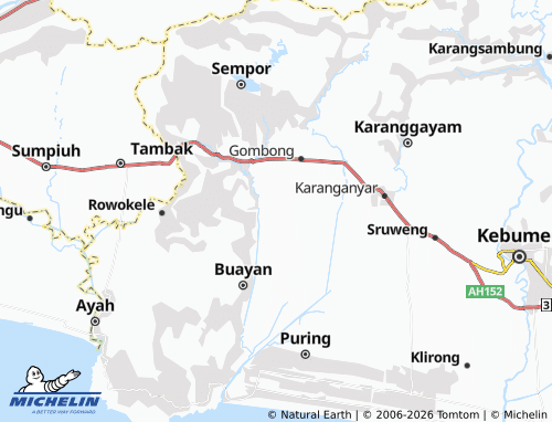 Mapa MICHELIN Kuwaru - ViaMichelin