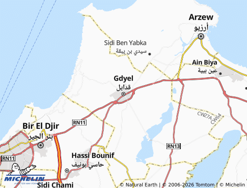 Mapa MICHELIN Qadayil - ViaMichelin
