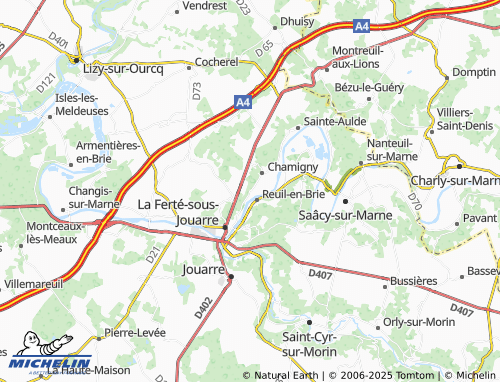 MICHELIN-Landkarte Tanqueux - ViaMichelin