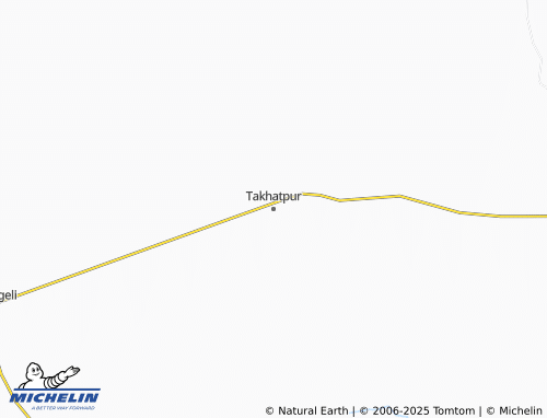 MICHELIN Takhatpur map - ViaMichelin