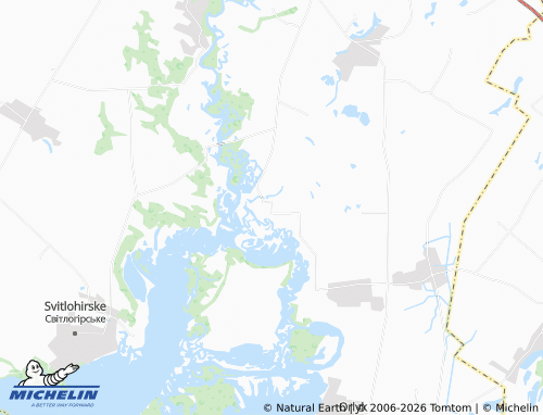 MICHELIN Vilkhovatka map - ViaMichelin