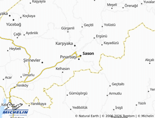 Mappa MICHELIN Gürpınar - ViaMichelin
