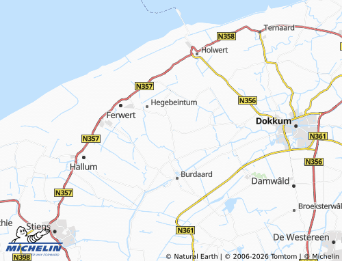 MICHELIN Ginnum map - ViaMichelin