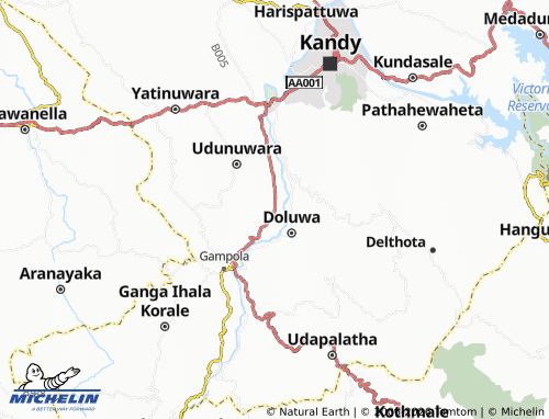 Mappa MICHELIN Polgahaanga - ViaMichelin