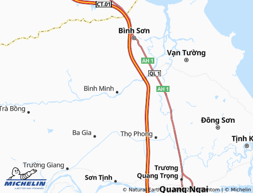 Mapa MICHELIN Bình Chương - ViaMichelin