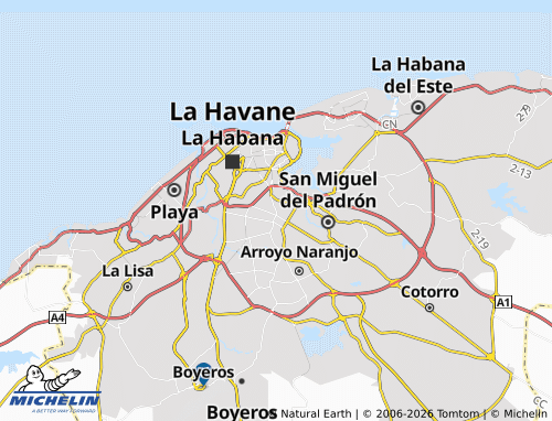 Mapa MICHELIN Diez de Octubre - ViaMichelin