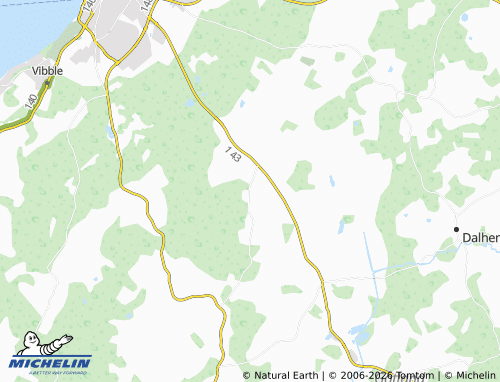 MICHELIN Hägdarve map - ViaMichelin