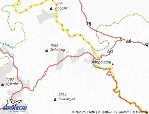 MICHELIN Magalagaleni map - ViaMichelin