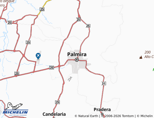 MICHELIN-Landkarte Santa Isabel - ViaMichelin