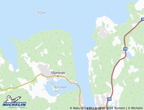 MICHELIN-Landkarte Hjulbäck - ViaMichelin