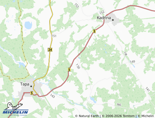 Carte MICHELIN Udriku - ViaMichelin