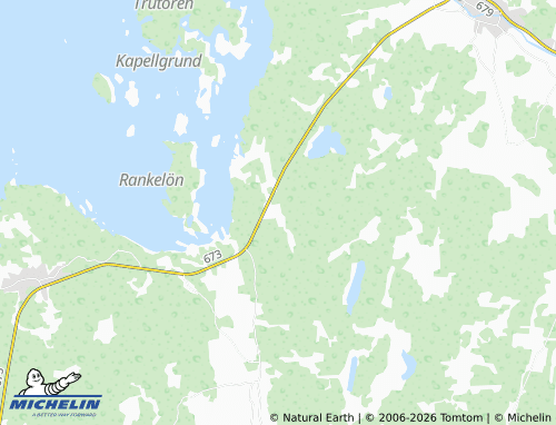 Kaart MICHELIN Bofjärden - ViaMichelin