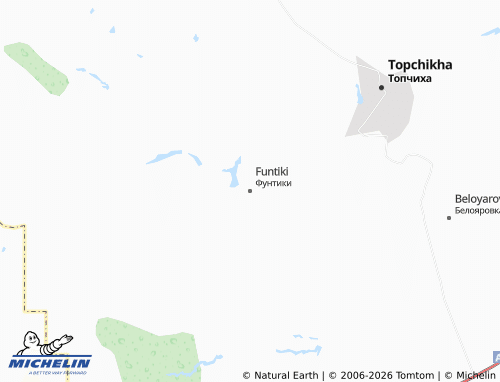 MICHELIN-Landkarte Funtiki - ViaMichelin