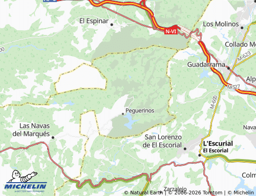 Mappa MICHELIN Las Damas - ViaMichelin