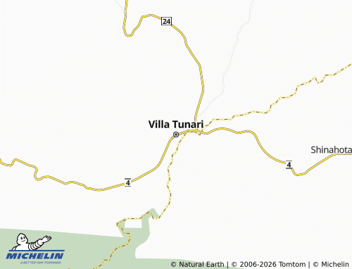 MICHELIN Villa Tunari map - ViaMichelin