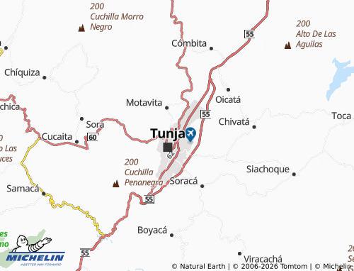 Carte MICHELIN Uptc - ViaMichelin