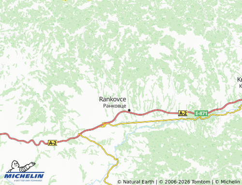 Carte MICHELIN Radibush - ViaMichelin