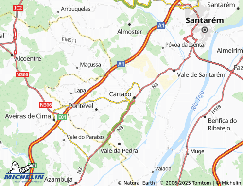 Mapa MICHELIN Quinta da Alagoa - ViaMichelin