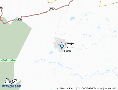 MICHELIN-Landkarte Chipinge - ViaMichelin