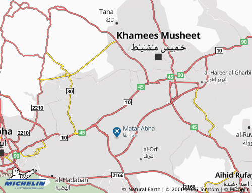 MICHELIN-Landkarte al-Ma'arid - ViaMichelin