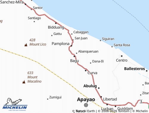Mappa MICHELIN Bagu - ViaMichelin
