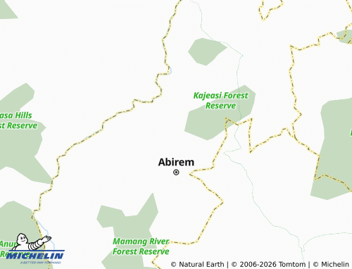 Mapa MICHELIN Afosu - ViaMichelin