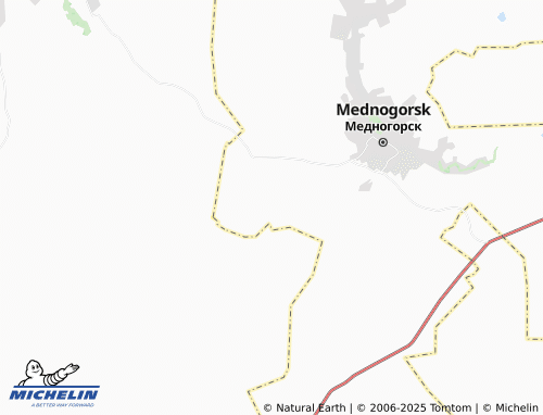 MICHELIN Rysayevo map - ViaMichelin