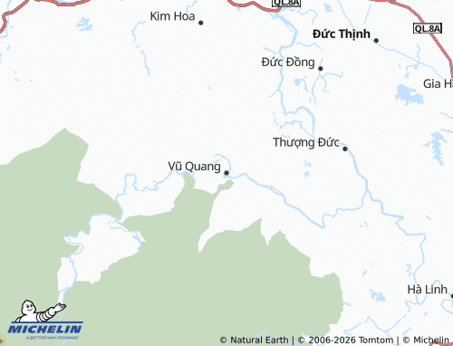 Mapa MICHELIN Vũ Quang - ViaMichelin