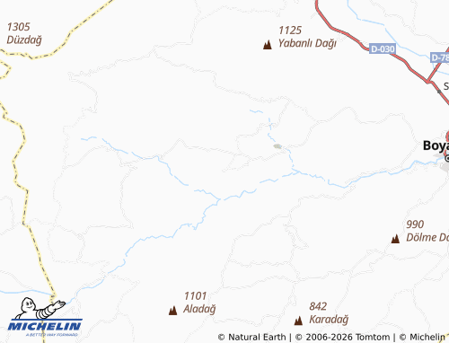 Mappa MICHELIN Köprücek - ViaMichelin