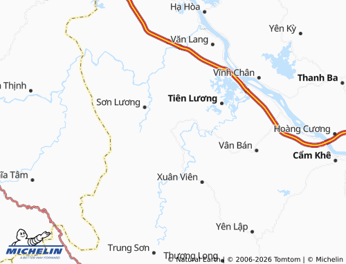 Mappa MICHELIN Lương Sơn - ViaMichelin