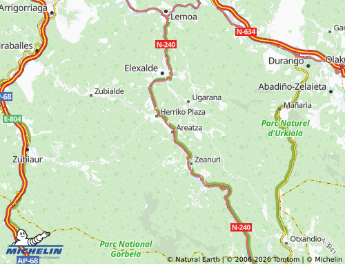 Carte MICHELIN Areatza - ViaMichelin
