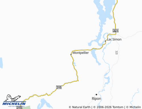 MICHELIN Montpellier map - ViaMichelin