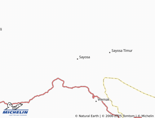 MICHELIN Sayosa map - ViaMichelin